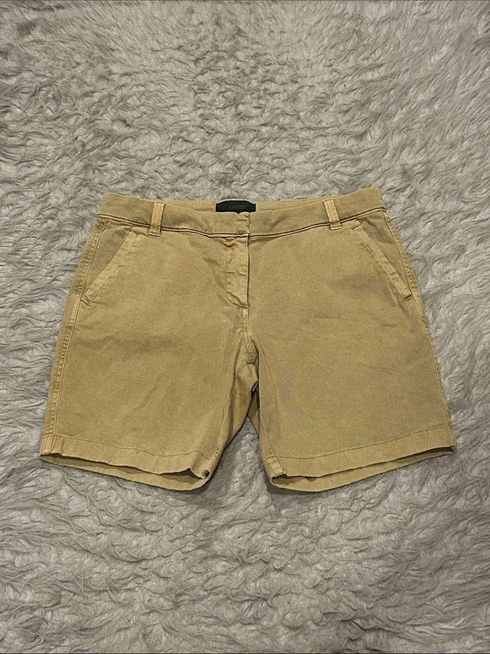 Jcrew Cotton Women's Khaki Shorts